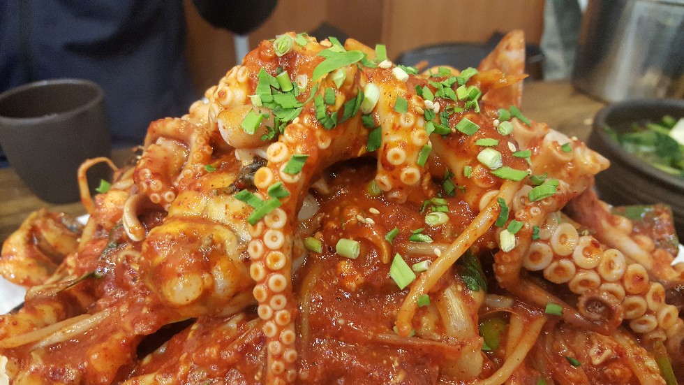 왕 푸짐하고 맛있었던 해물찜 과 새알팥죽과 들깨 칼국수~~ | 음식 갤러리 | 루리웹 모바일