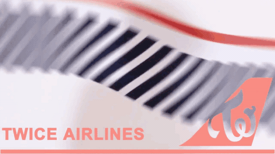 일시그 2019 “TWICE AIRLINES” 티저9.gif