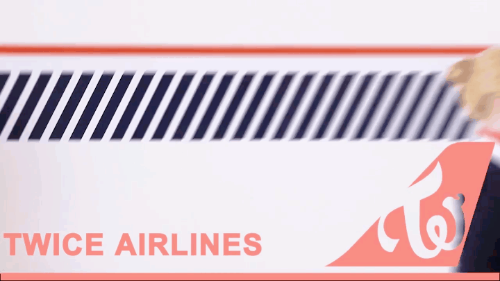 일시그 2019 “TWICE AIRLINES” 티저10.gif