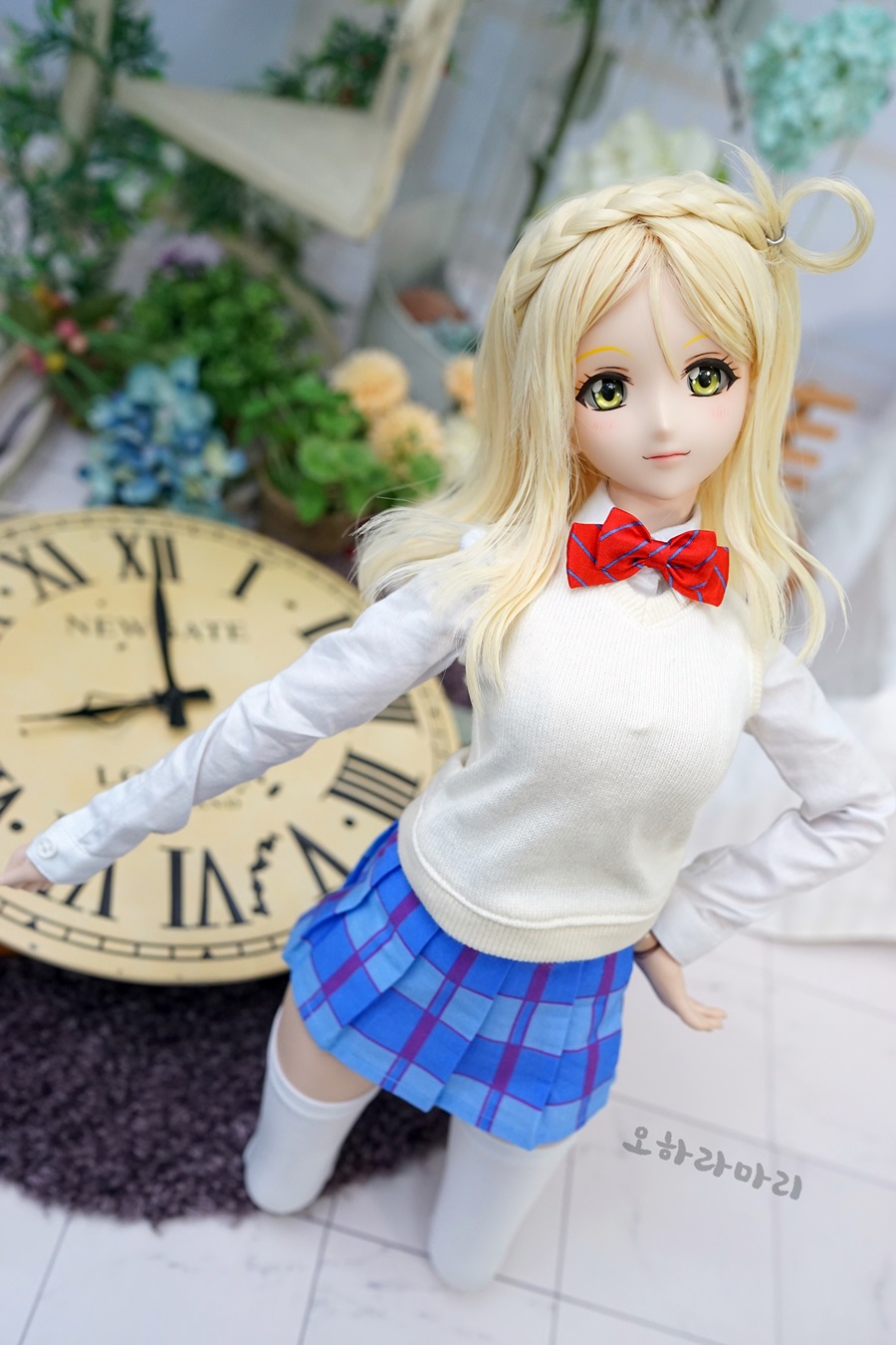 오하라 마리(小原鞠莉, Ohara Mari)외 러브라이브선샤인 아쿠아 맴버 3인_8.jpg