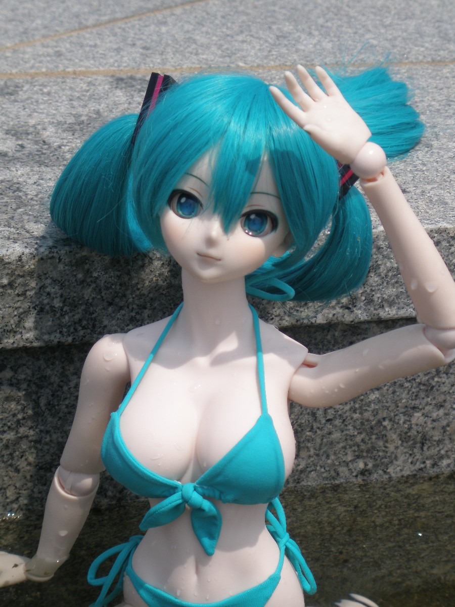 무더운 여름의 수영복 출사 미쿠 1일차_6.jpg