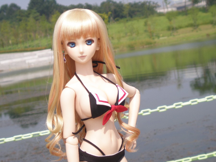 수영복의 셰릴 무더운 휴가 때의 출사 1일차_3.jpg