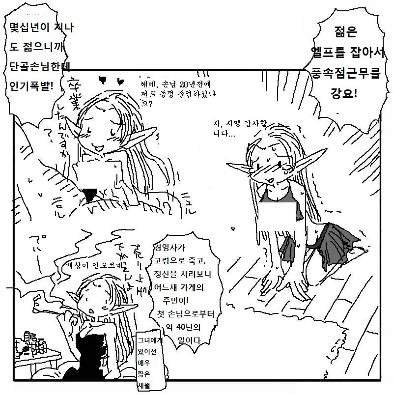 젊은 엘프를 잡아서 풍속점 근무를 강요!!_1.jpg