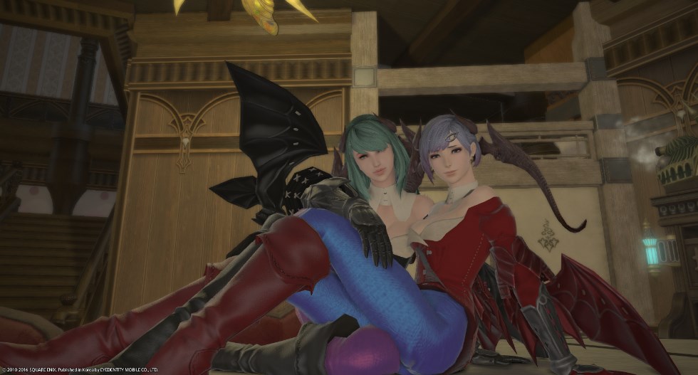 다크스토커즈 - 모리건.리리스 코스프레룩 트윈샷 [스압주의]_18.png