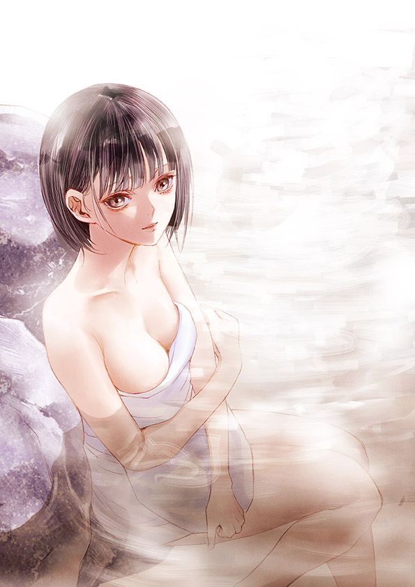 약후)푸른 혁명의 발큐리아X블루 리플렉션 온천 일러스트 협업 1장_2.jpg