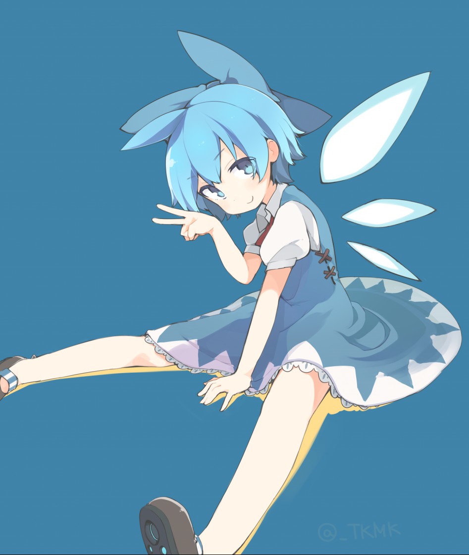 cirno (touhou) drawn by tekka maki (wafuu-bune) - dcf253556a4efe633f2af01840d8d0fe.png