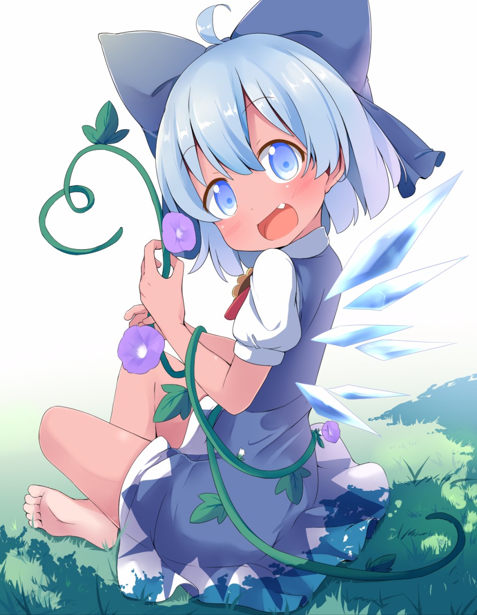 cirno (hidden star in four seasons and touhou) drawn by makuran - 585f5152bd741b7c52e96e05a53c7183.jpg