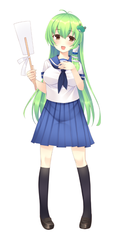 kochiya sanae (touhou) drawn by ajiriko - 637a594bc0408d27642155e16771cb0e.png