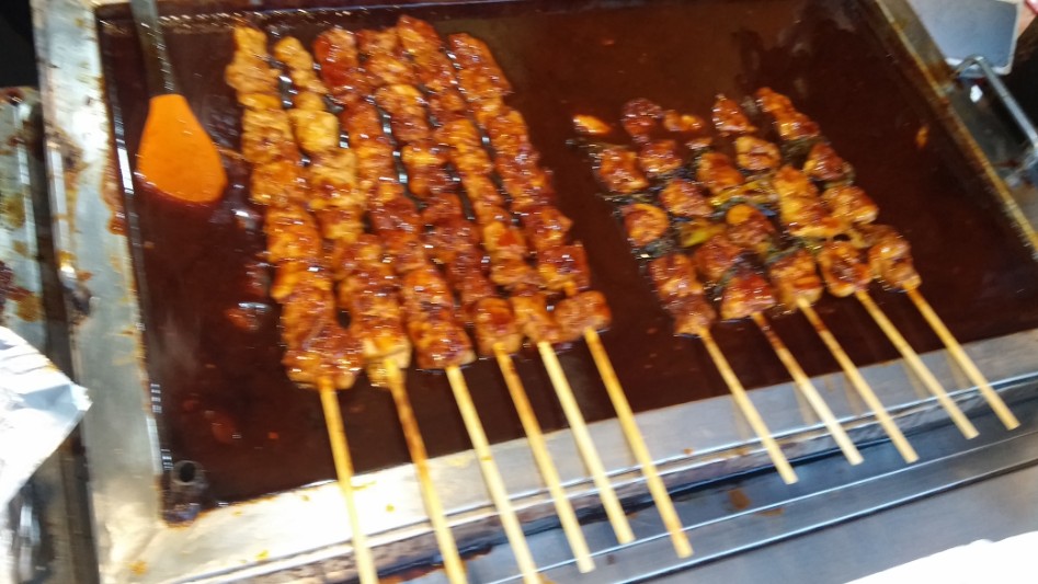 동암역 닭꼬치