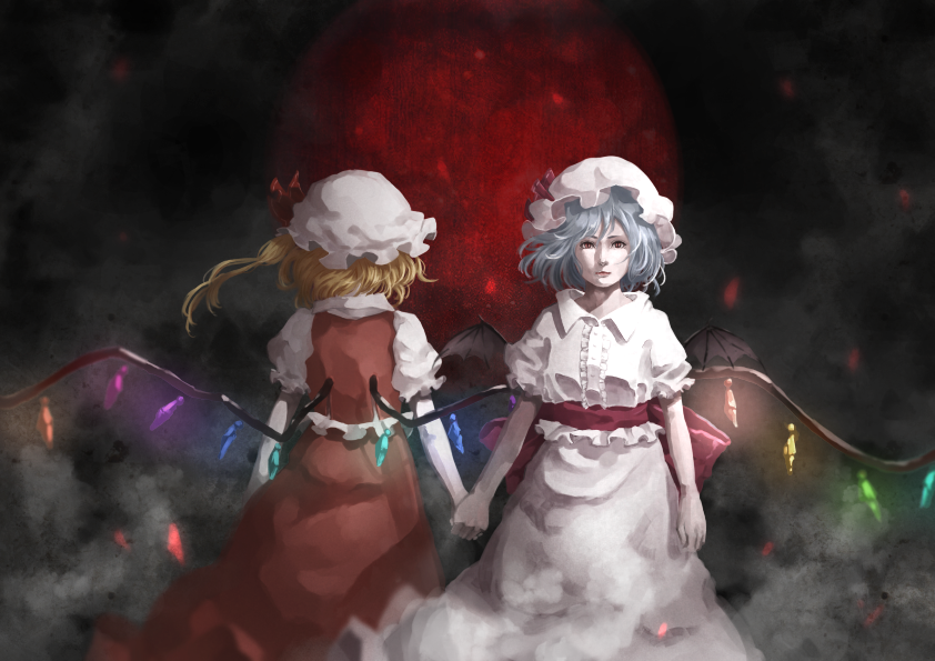 flandre scarlet and remilia scarlet (touhou) drawn by nagi (xx001122) - 135cd1033d22f1ae001449f65c5dae02.png