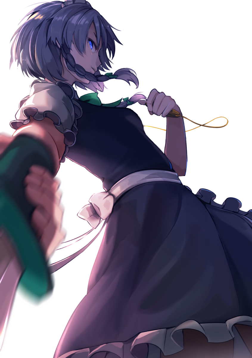 izayoi sakuya (touhou) drawn by hsin - 9f14a31caf2bdc287d64cf7b086a1ae5.png