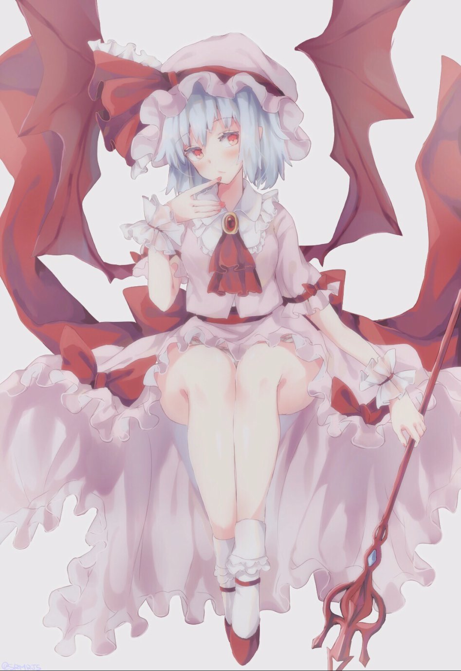 remilia scarlet (touhou) drawn by shiromoru (yozakura rety) - 962f8775685bc00368422349088b2178.jpg