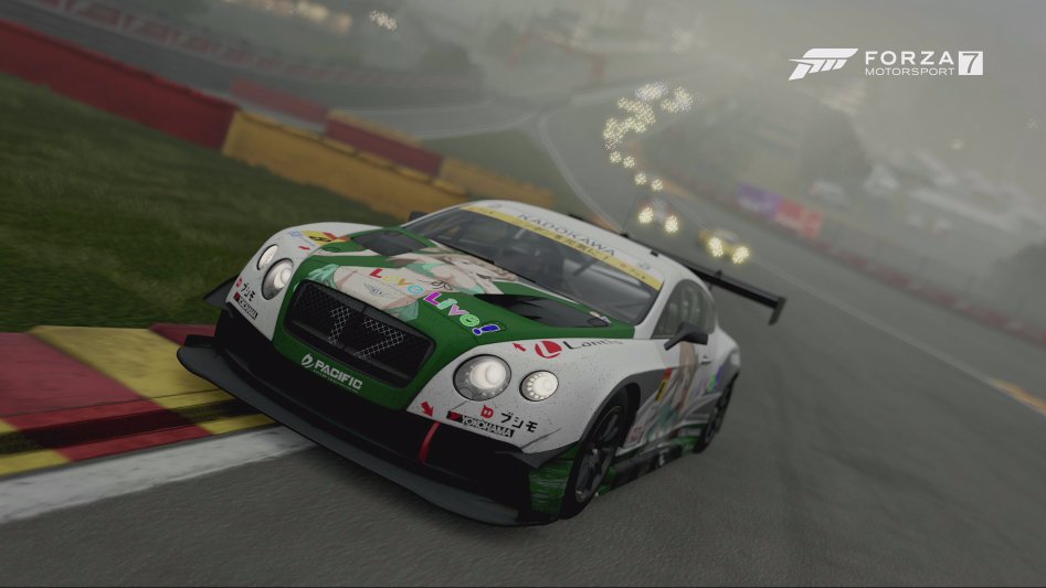 F43. 포르자 모터스포츠 7 - [Bentley] #17A LIQUI MOLY M-Sport Continental GT3 '17 at 스파 프랑코샹 서킷 (시리즈 「FORZA GT」 3／6) Forza Motorsport 7.jpg