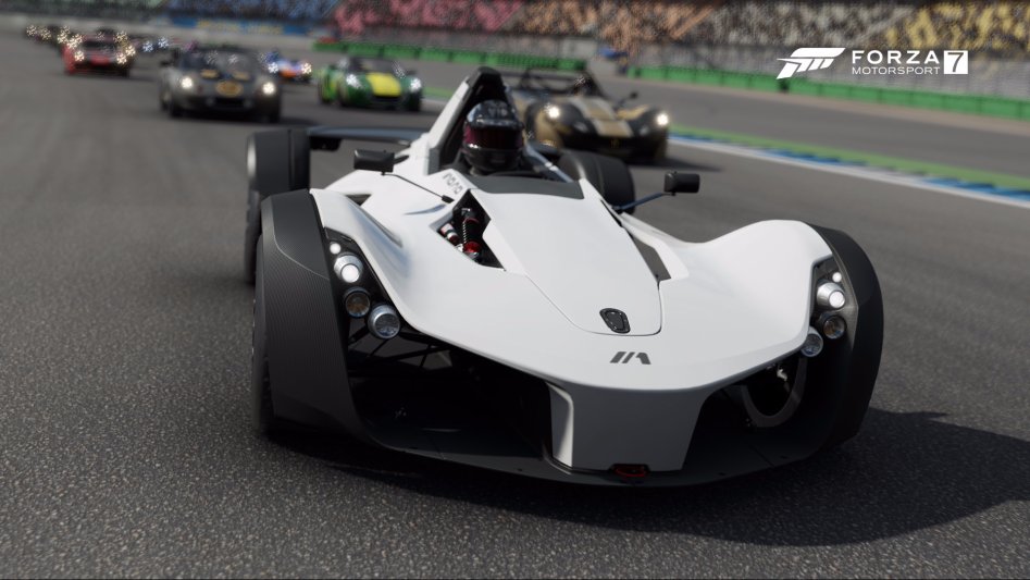 F171. 포르자 모터스포츠 7 - [BAC] Mono '14 at 호켄하임링 (시리즈 「트랙 토이」 1／6) Forza Motorsport 7.jpg