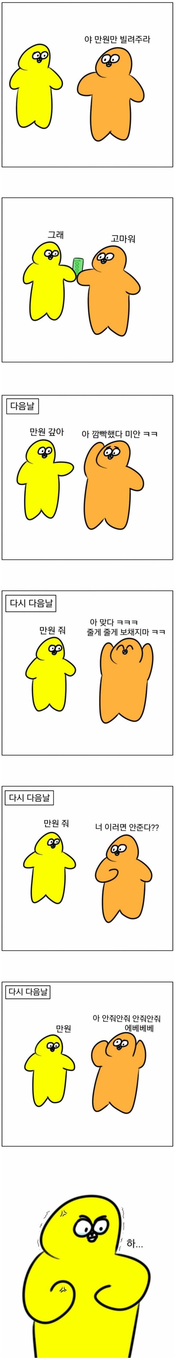 소액 빌려달라는 친구들 특징_1.jpg