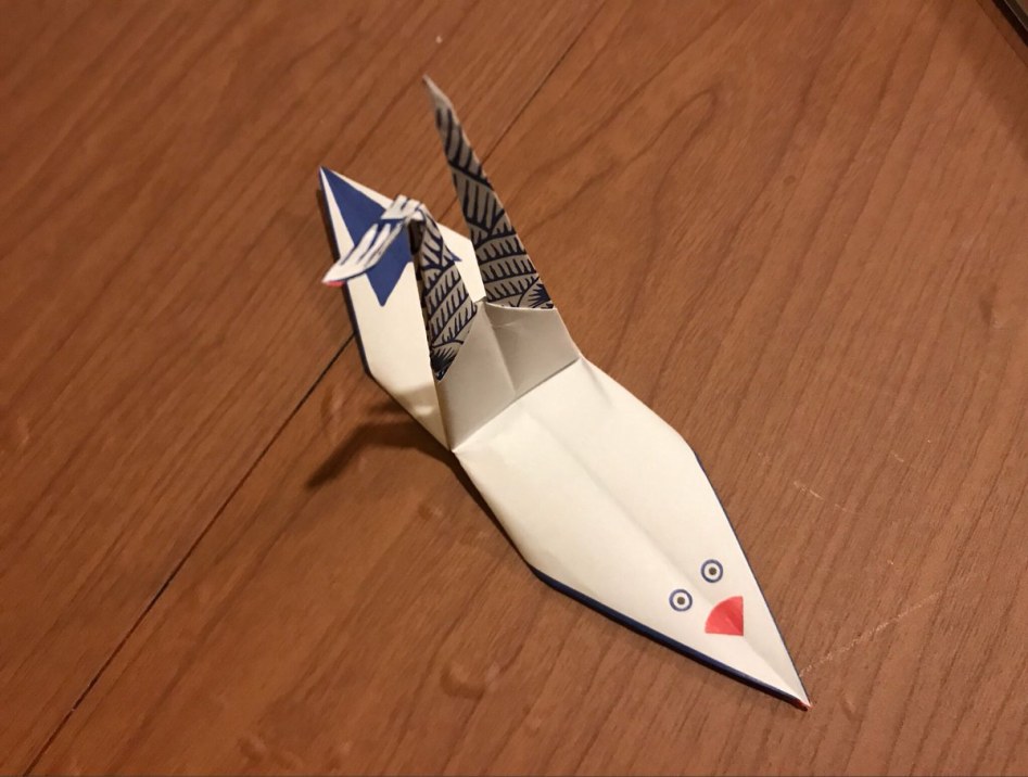 종이학 전용 인쇄지로 접은 학.jpg_2.jpg