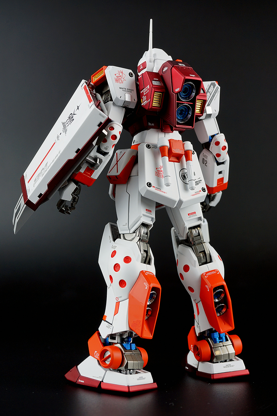 MG짐스나이퍼2 화이트딩고 GM SNIPERII WHITE DINGO 도색완성