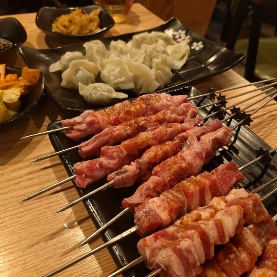 동네 양꼬치와 연변냉면