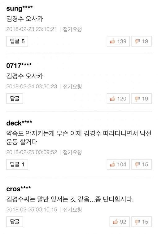 지난 2월 드루킹 댓글부대 김경수 오사카 협박.ㅋㅋㅋ_1.jpg