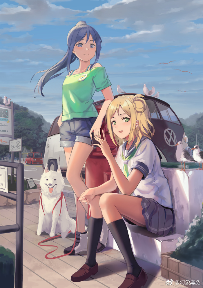 __matsuura_kanan_and_ohara_mari_love_live_and_love_live_sunshine_drawn_by_huanxiang_heitu__5c2daa43bf2438c95d03f07638de40e8.jpg