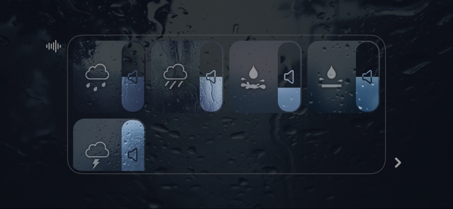 "Somewhere" (아이폰 1인개발) 평생 간직하고 싶은 빗소리 ASMR 어플_3.png