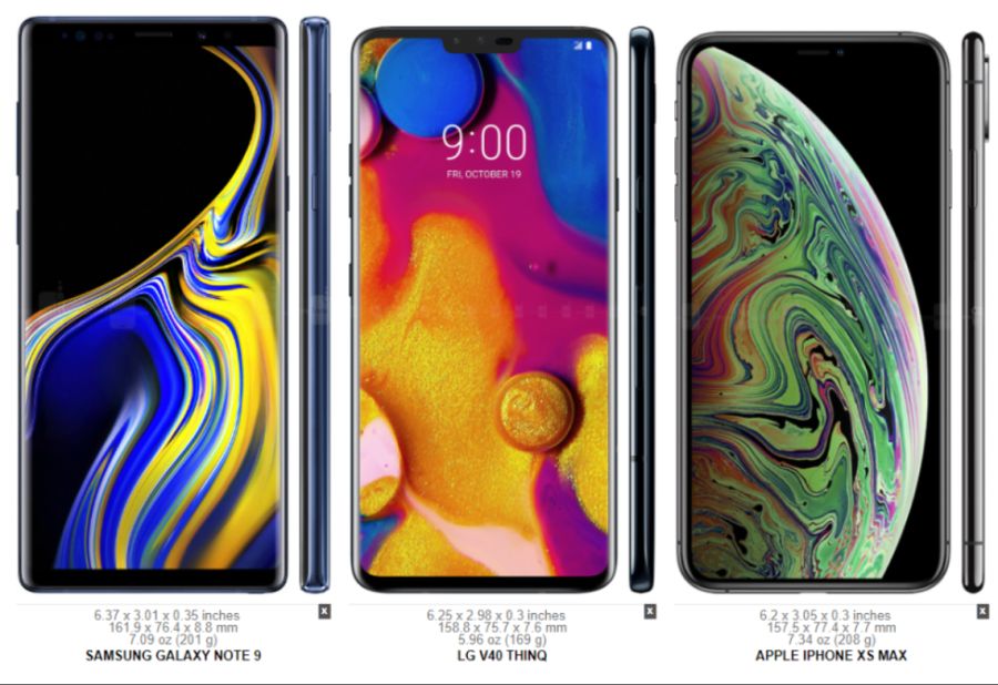 LG V40 vs. 다른 스마트폰 크기비교_2.png