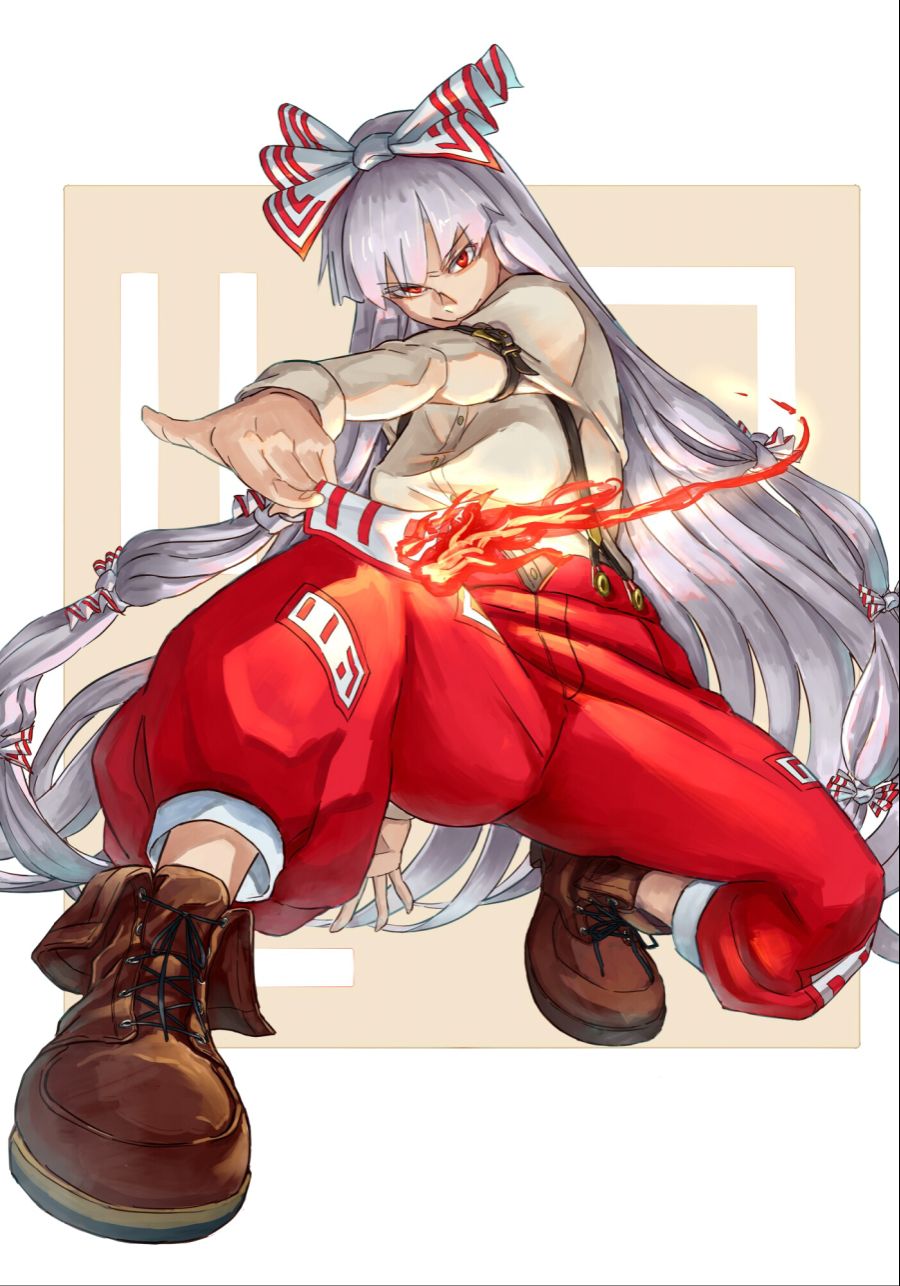 __fujiwara_no_mokou_touhou_drawn_by_yostel__3a2498518d92ee224edaa6ca27746ee0.jpg