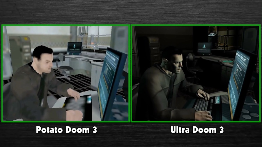 Ever wondered if Doom 3 will run on Windows 98 with a 12MB 3dfx Voodoo 2 graphics card No Well too bad, we're doing this anyway._20190416_164053.258.jpg