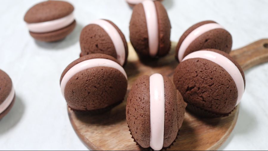 쫜득한 수제마시멜로 넣은 우피파이 만들기 feat.딸기마시멜로_2.jpg