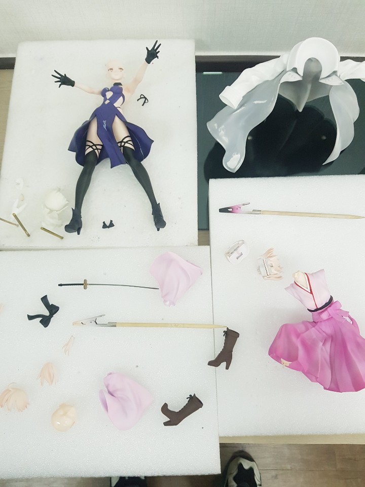 넨도코네코네코 팀 ムダ님 레진 FGO 오키타 소지 완성했습니다!_1.jpg