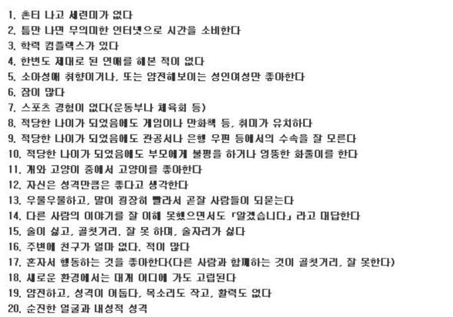 15개 이상이면 찐따인 찐따 테스트.jpg_2.png
