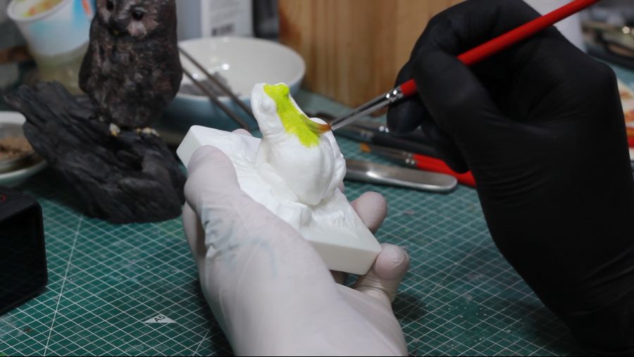 조형작가의 청개구리 피규어 만들기 과정!_8.jpg