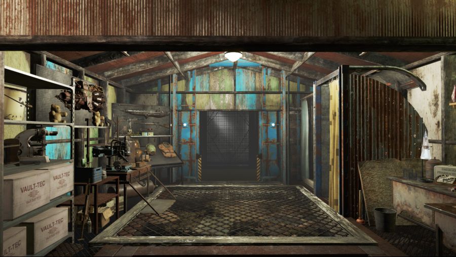 폴아웃 4) 크룹저택 지하실 대개조해봤습니다._22.jpg