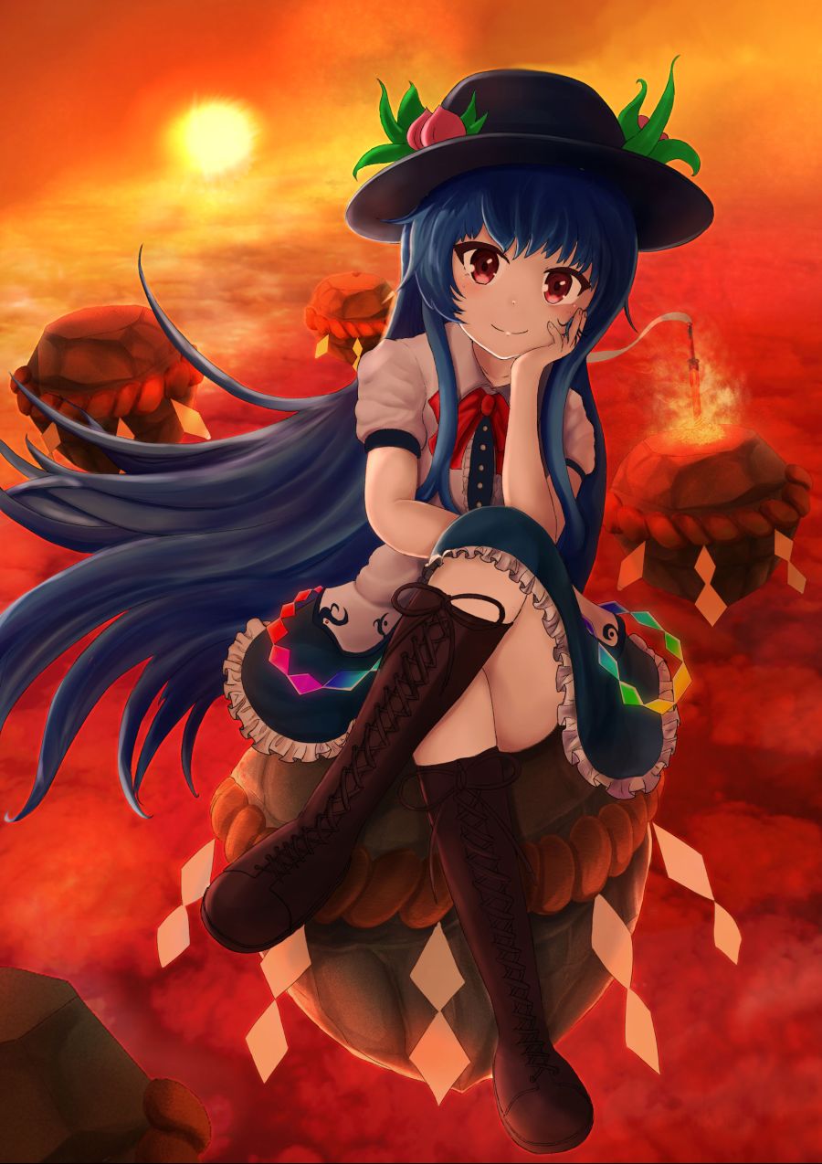 __hinanawi_tenshi_touhou_drawn_by_nikochiku__fbc4d0aeae40d4aaae2dc916515eed2c.jpg