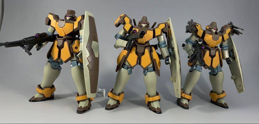 HGAC 1/144 마그아낙 36기 세트 전체 가조립 작례_10.jpeg