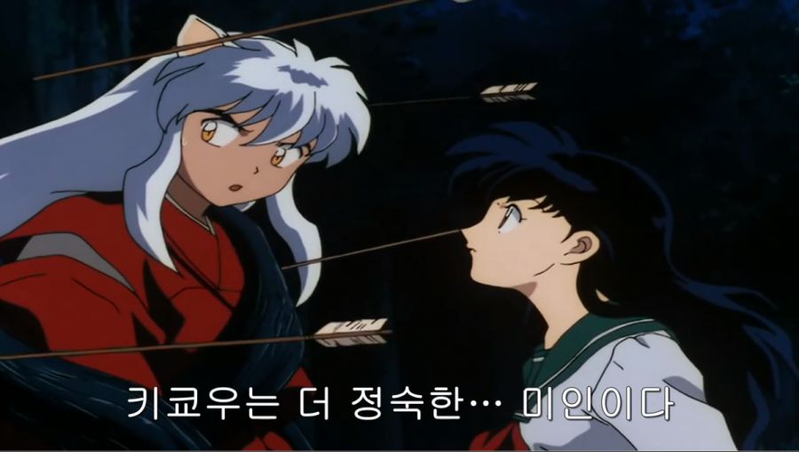[이누야샤] 키쿄우와 카고메 외모 차이?_11.png