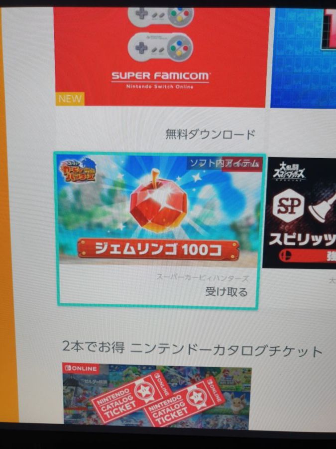 스위치 유저정보에 올라왔던 거지만 온라인 이용자용 무료 사과100개 받고하세요_2.jpg