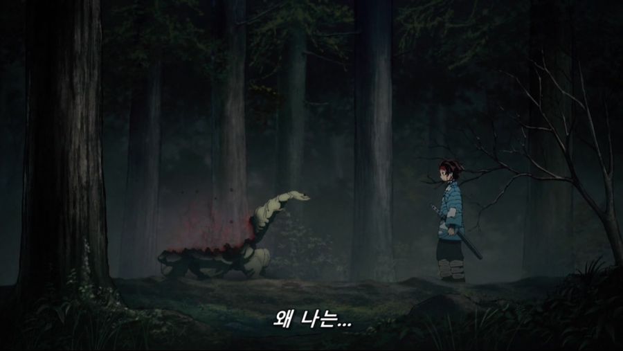 귀멸의 칼날 - 인간을 해친 오니이기에 베고 한때 인간이었기에 동정심을 품는다._22.jpg