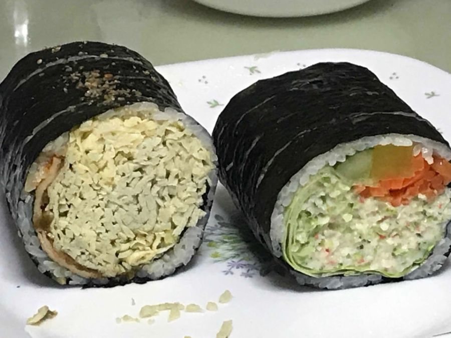 김밥, 라멘, 돼지등심튀김 | 음식 갤러리 김밥, 라멘, 돼지등심튀김 | 음식 갤러리 | 루리웹