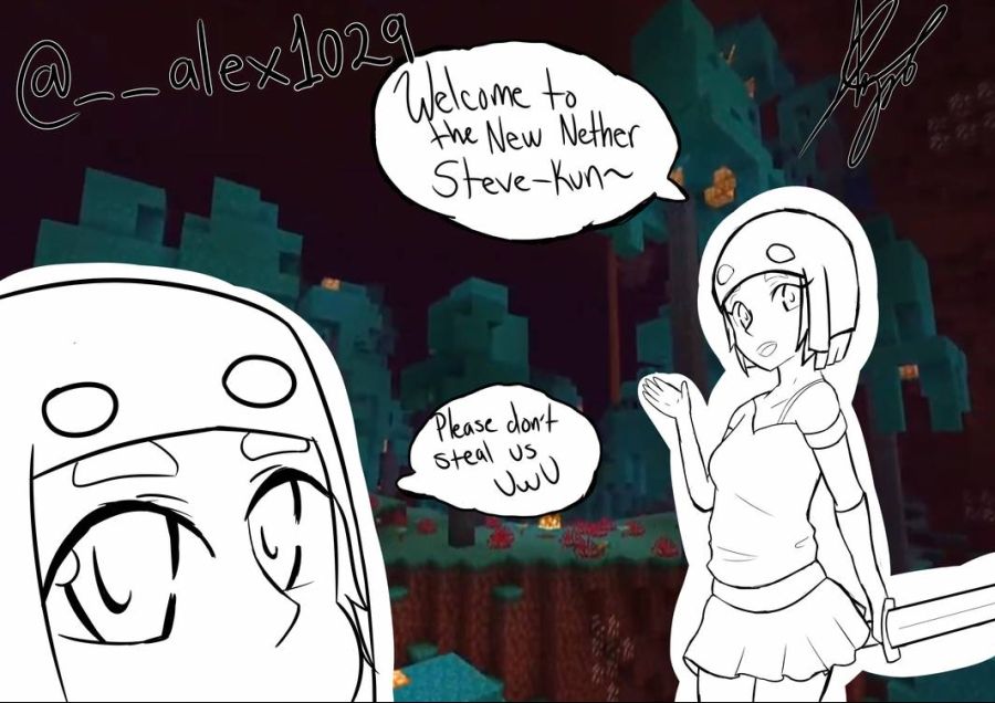 최근 마크에서 크리퍼에 이어 모에화 짤이 나오고 있는 몬스터_6.jpg