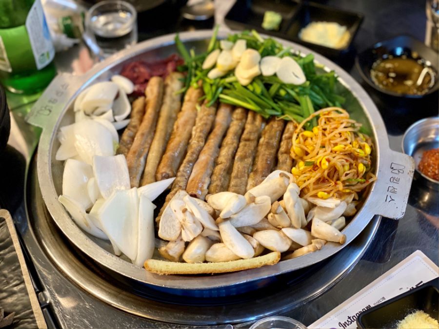 곱창과 소주 한잔