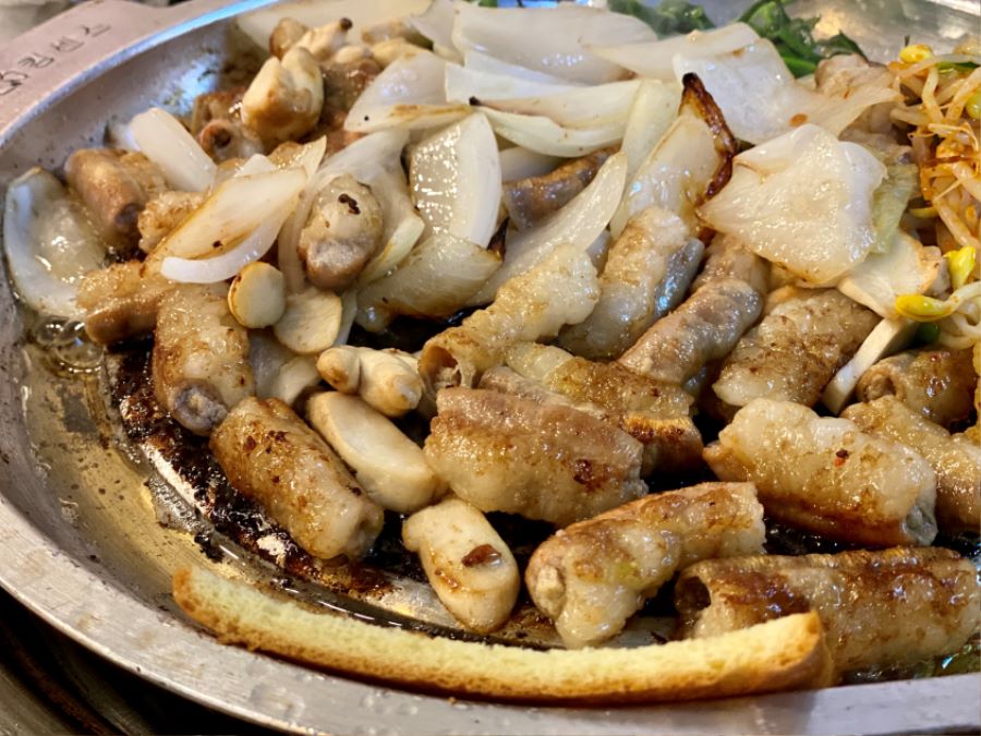 곱창과 소주 한잔
