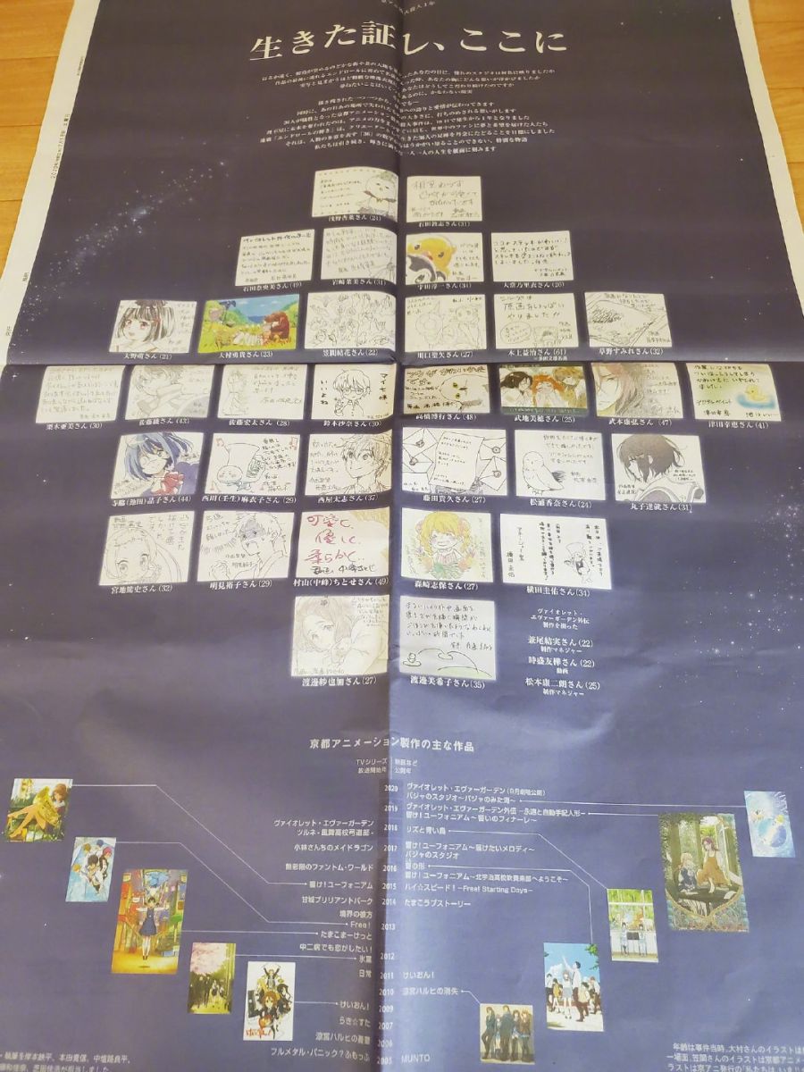 쿄애니 1주기 추도영상, 교토신문 추모광고_12.jpg