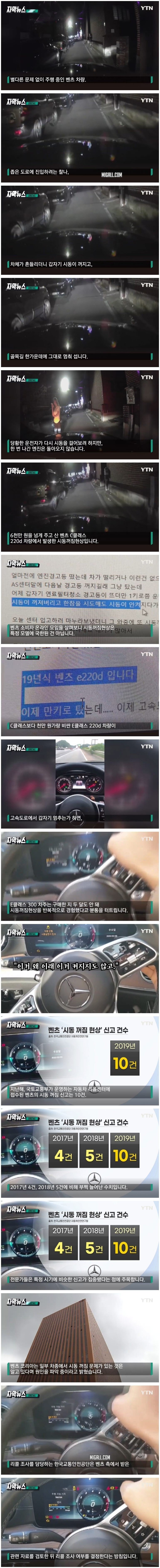 최근 벤츠 차량에 잇따르는 민원_1.jpg