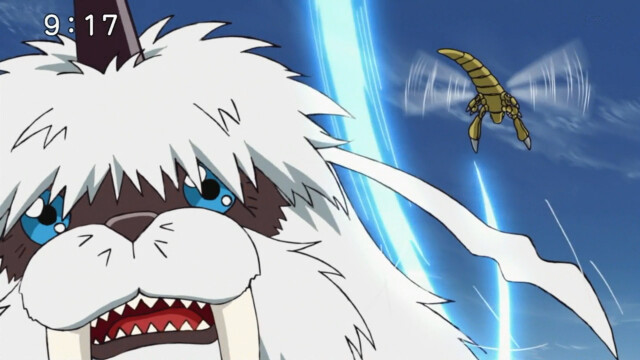 디지몬,스포) 오늘 버드라몬과 원뿔몬의 활약_6.png