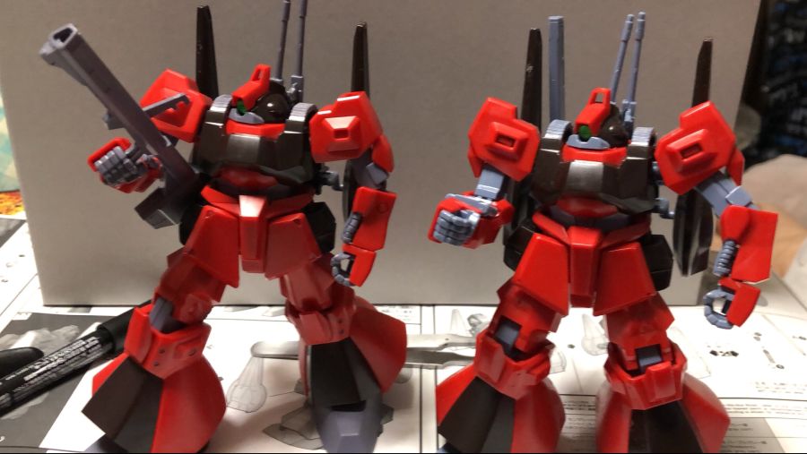 HGUC 1/144 릭 디아스 크와트로기 가조립 + 비교 사진_7.jpg
