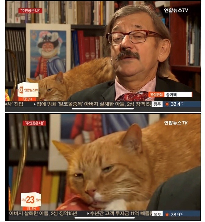 '폴란드 교수 인터뷰중 괴한 난입....'_11.jpg