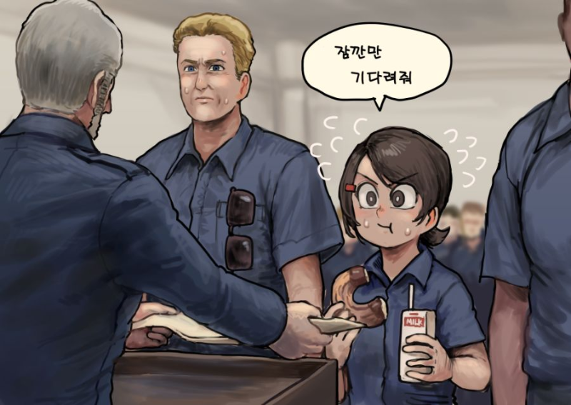 도넛을 사랑하는 미쿡 경찰.manhwa_1.png