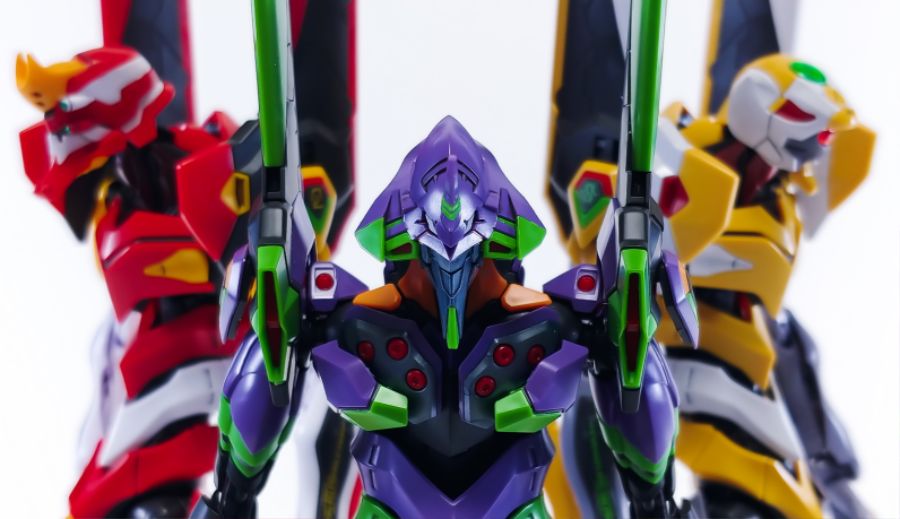 RG 에반게리온 - 초호기 2호기 0호기 액션!_1.jpg