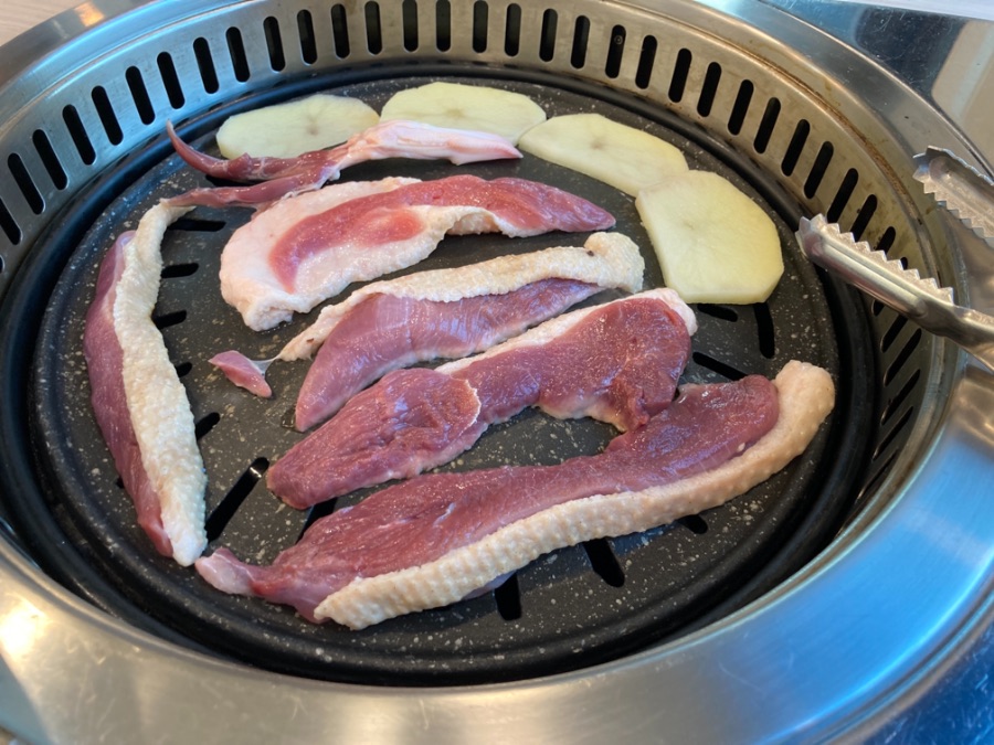 속초고성 가조오리숯불구이